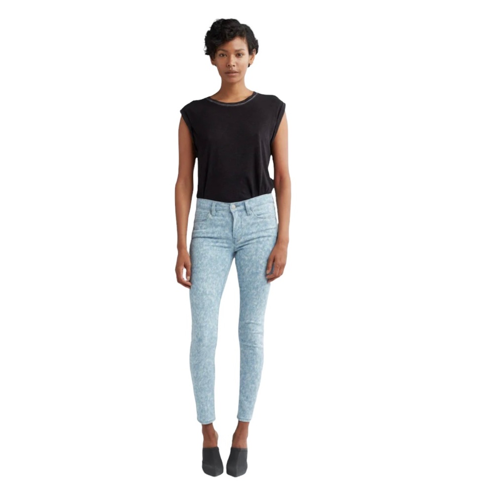 Hudson Nico Super Skinny Midrise Ankle Jeans Size 32 Vapor Light Blue NWT